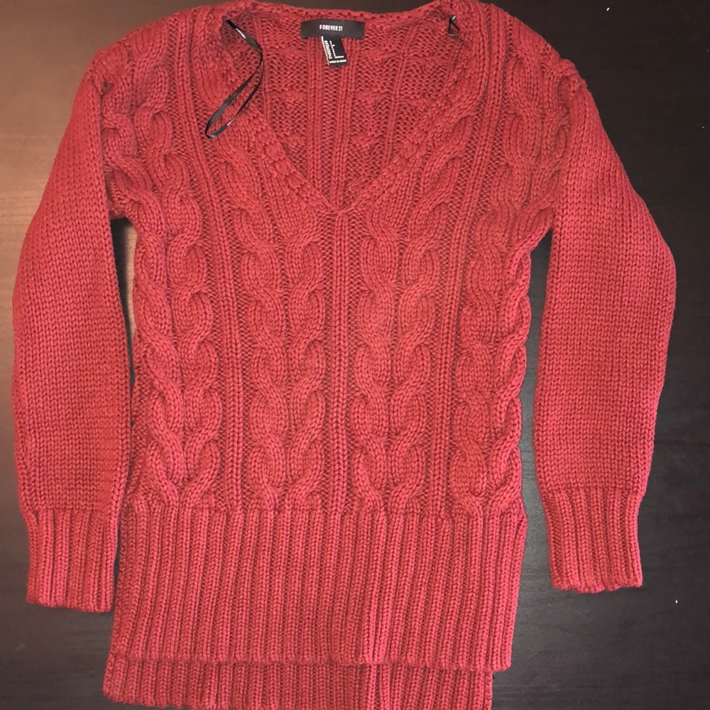 Forever Burgundy Sweater
